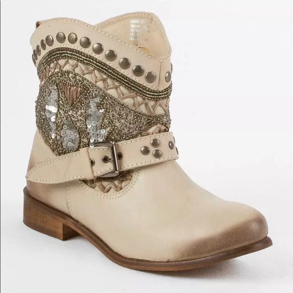 Naughty monkey Lysandra sequin‎ embellished ankle boots